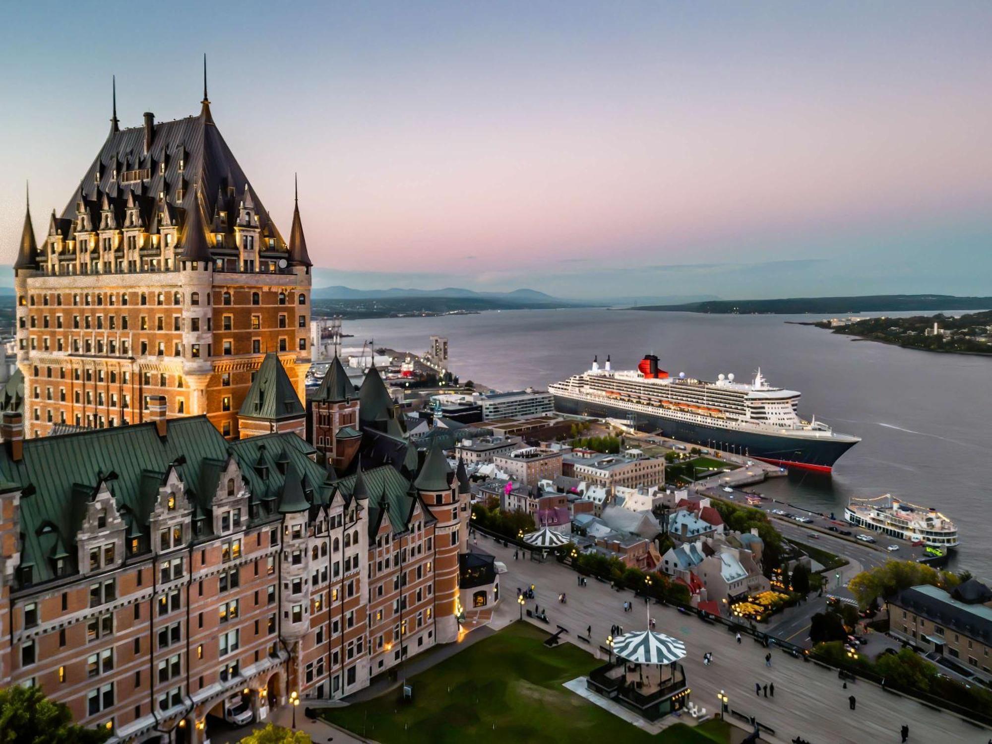 Fairmont Le Chateau Frontenac Quebec City Luaran gambar The port of Quebec City