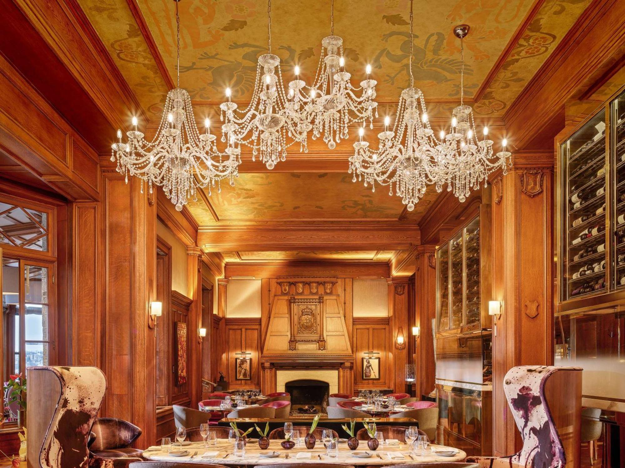 Fairmont Le Chateau Frontenac Quebec City Luaran gambar The restaurant's interior